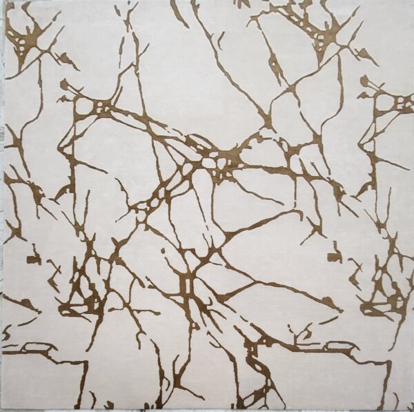 Sand Hand Tufted Rug - NZ Wool Carpet SR-101P (10x14) - Image 3