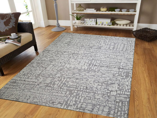 Natural Wool Hand Knotted Rug – 401S | 9x12 ft - Image 3