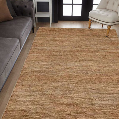 Hand Knotted Jute Rug – SUMACK Design | 5x8 ft